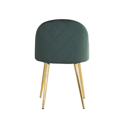 Lucia Halo Dining Set, a Table and Chairs Set of 4, White/Grey