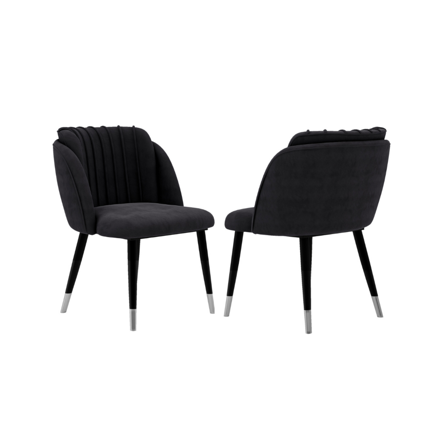 Milano velvet dining chair