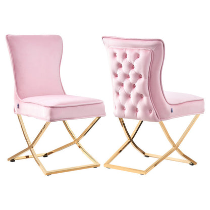 Trafalgar Velvet Dining Chair