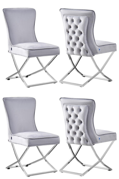 Trafalgar Velvet Dining Chair