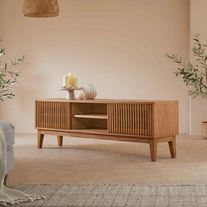 Melia Media Unit with Sliding Doors