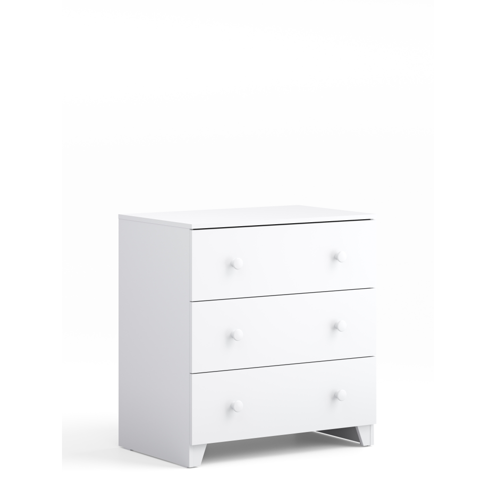 Little Acorns Classic Dresser - White
