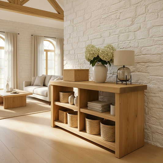 Timber Shelving Unit / Storage Shelf / Living Room Bookshelf / Shoe Storage Rustic Storage Unit Solid Wood Cottage Style /Book Shelf