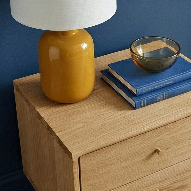 Wright Oak Bedside Table
