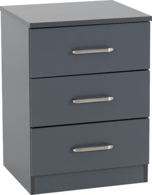 3 Drawer Bedside