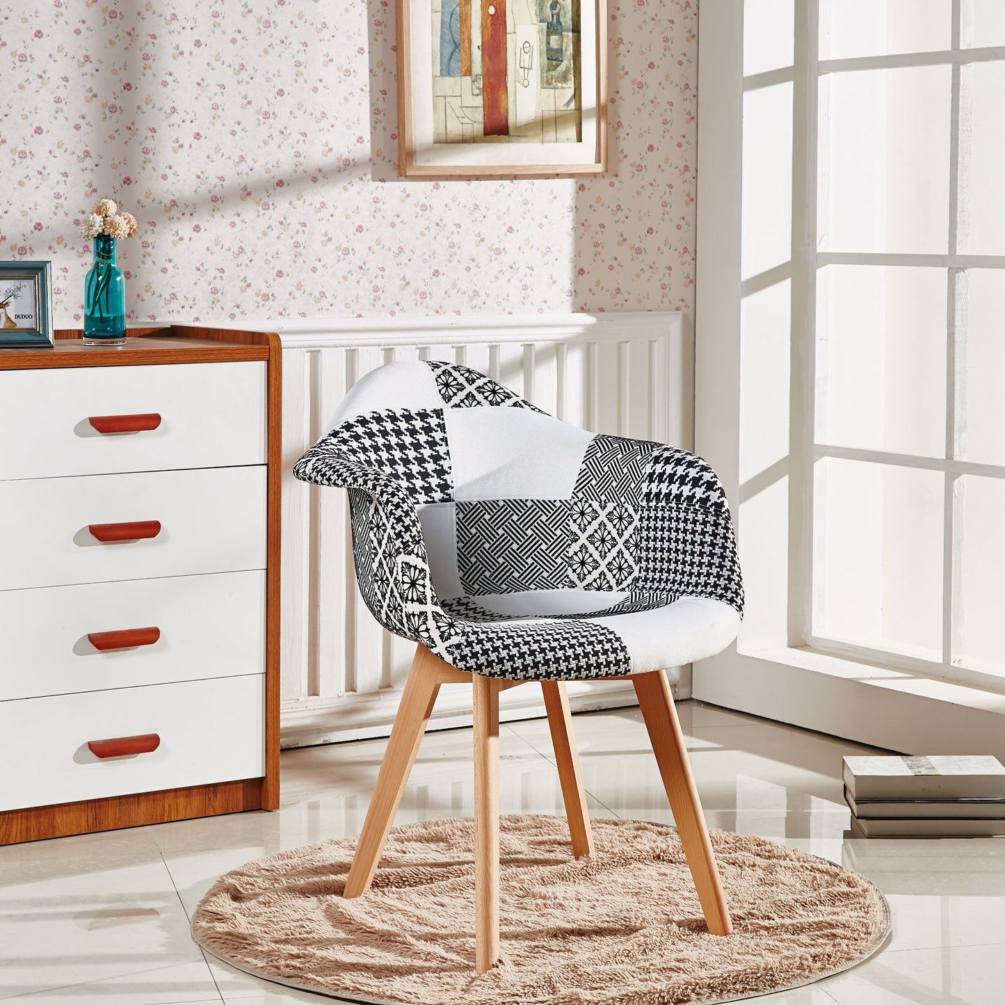 Chrono Patchwork Tub Chair