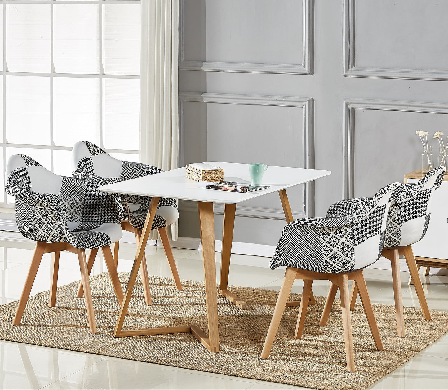 Chrono Patchwork Tub Chair