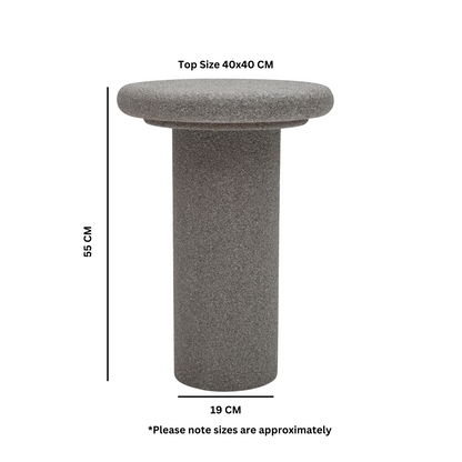 Udaipur Round End Table