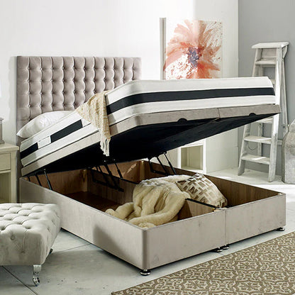 Oscar Chesterfield Ottoman Divan Gas Lift
