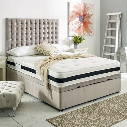 Oscar Chesterfield Ottoman Divan Gas Lift
