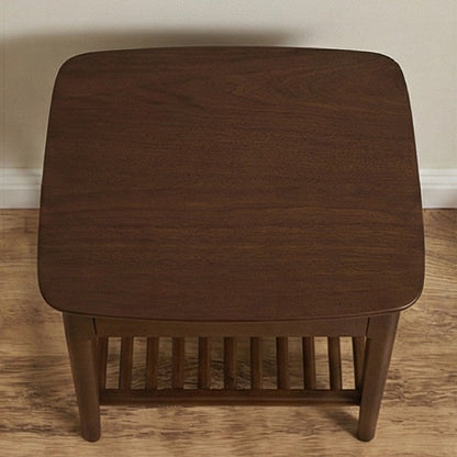 Norway Walnut Bedside Table