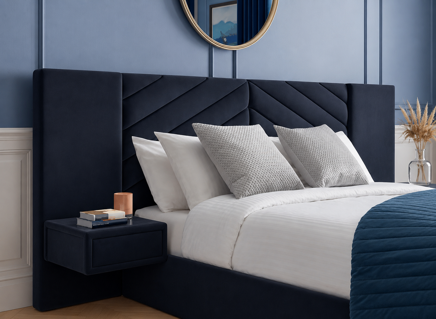 Arthur Vertical Luxury Bed - Featured in the Revolut Advert - Monarch Beds and Mattresses