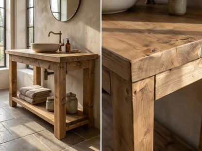 POLO Solid Wood Console Table