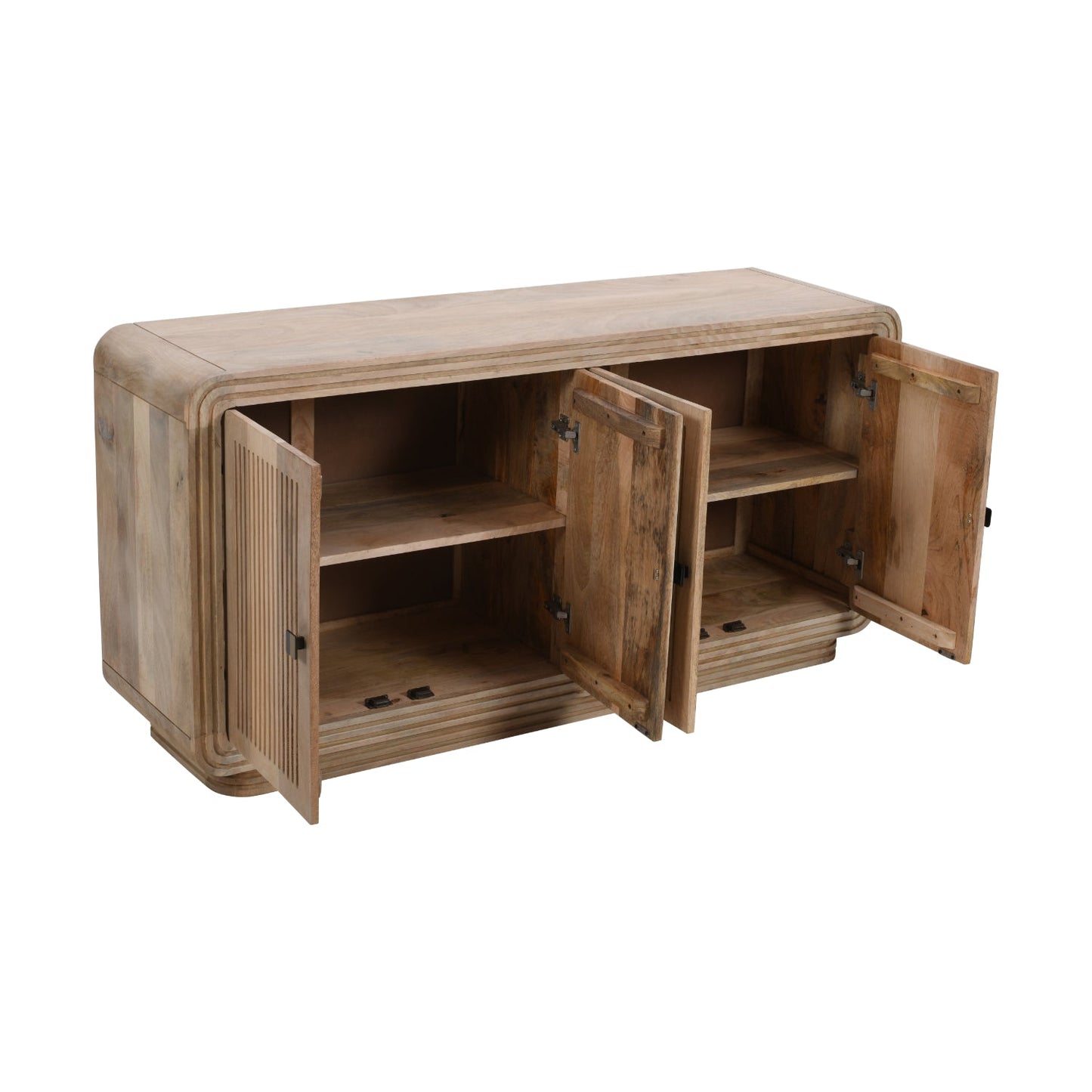 Preston Mango Wood 4 Doors Large Sideboard