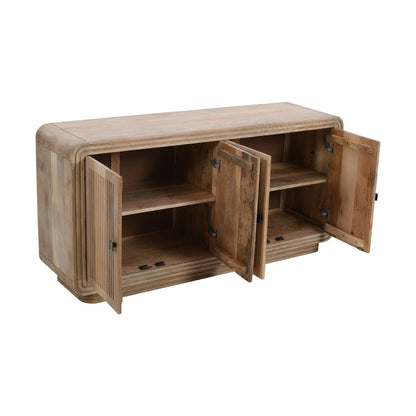 Preston Mango Wood 4 Doors Large Sideboard