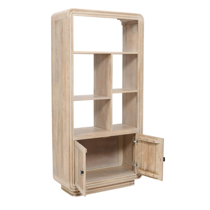Preston Mango Wood Bookcase