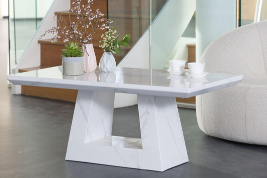 Monarch White Coffee Table