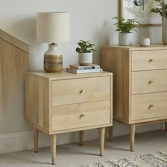 Mango Wood Oslo Bedside Table