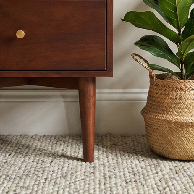 Scandinavian Walnut Oslo Bedside Table