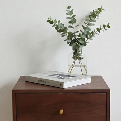 Scandinavian Walnut Oslo Bedside Table