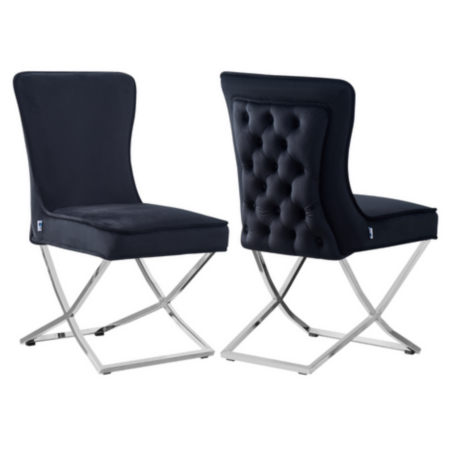 Trafalgar Velvet Dining Chair