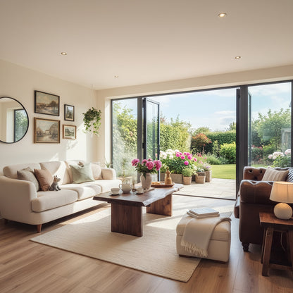 LINA Chunky Live / Waney Edge Coffee Table in Walnut Colour