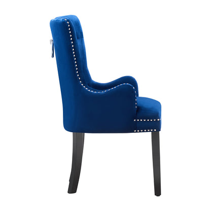 Windsor LUX Velvet Dining Chair (with armrests)