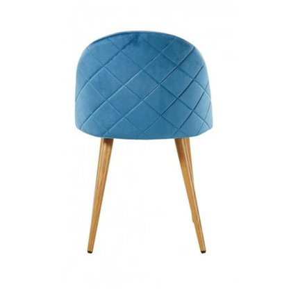 Lucia Halo Dining Set, a Table and Chairs Set of 4, White/Grey