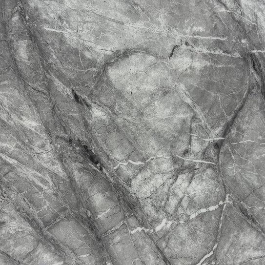 Arial Marble & Chrome Dining Table + Lion Knocker Velvet Chairs