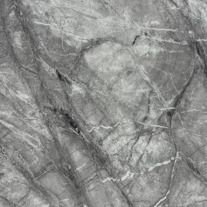 Arial Marble & Chrome Dining Table + Lion Knocker Velvet Chairs