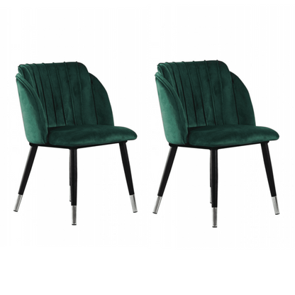 Milano velvet dining chair
