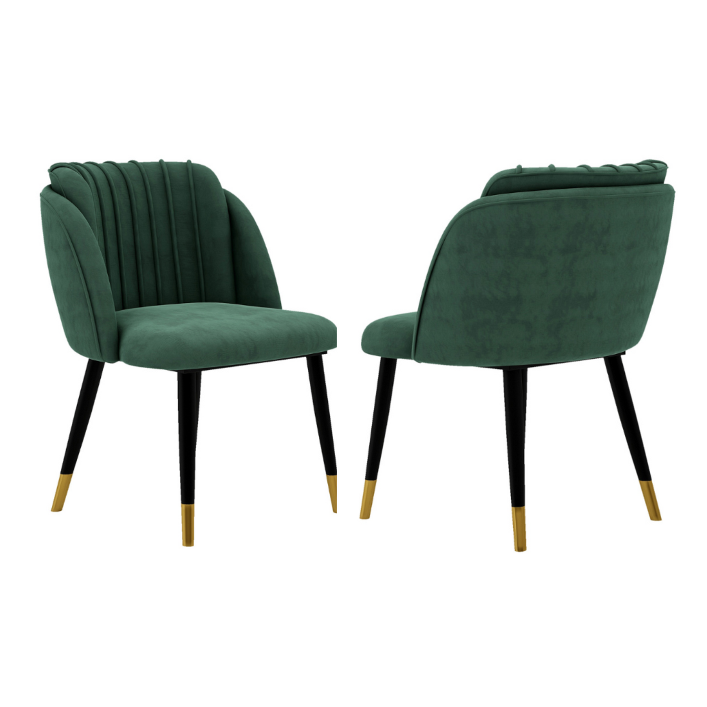 Milano velvet dining chair