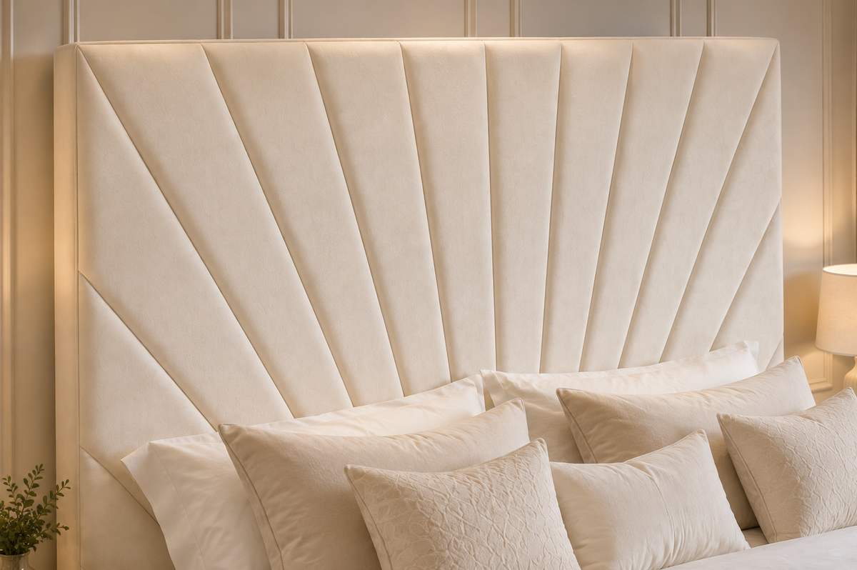 close up of florida headboard