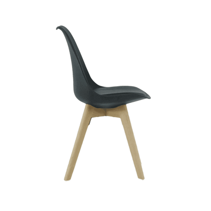 Jamie Halo Round Dining Table Set with 4 Chairs