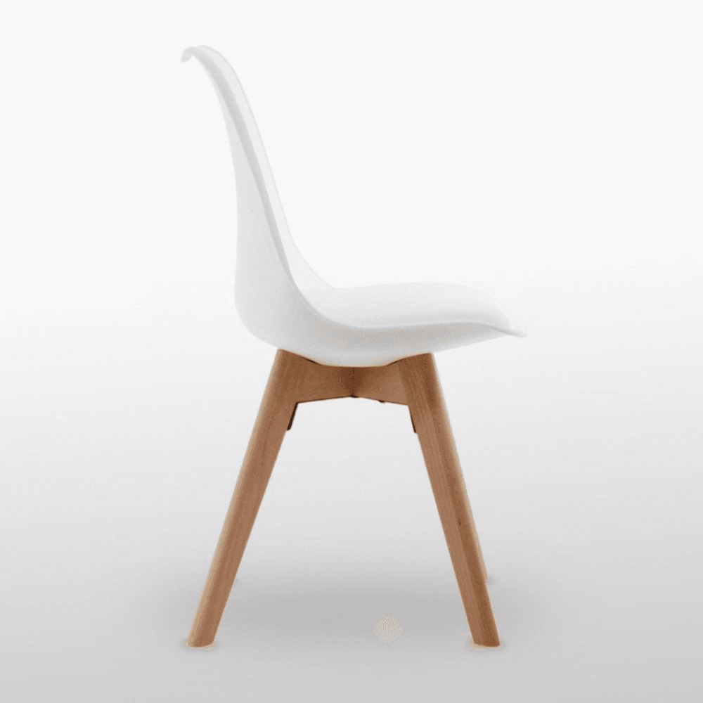 Jamie Halo Round Dining Table Set with 4 Chairs