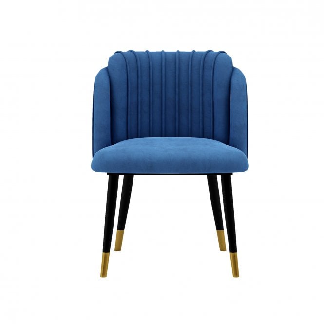 Milano velvet dining chair