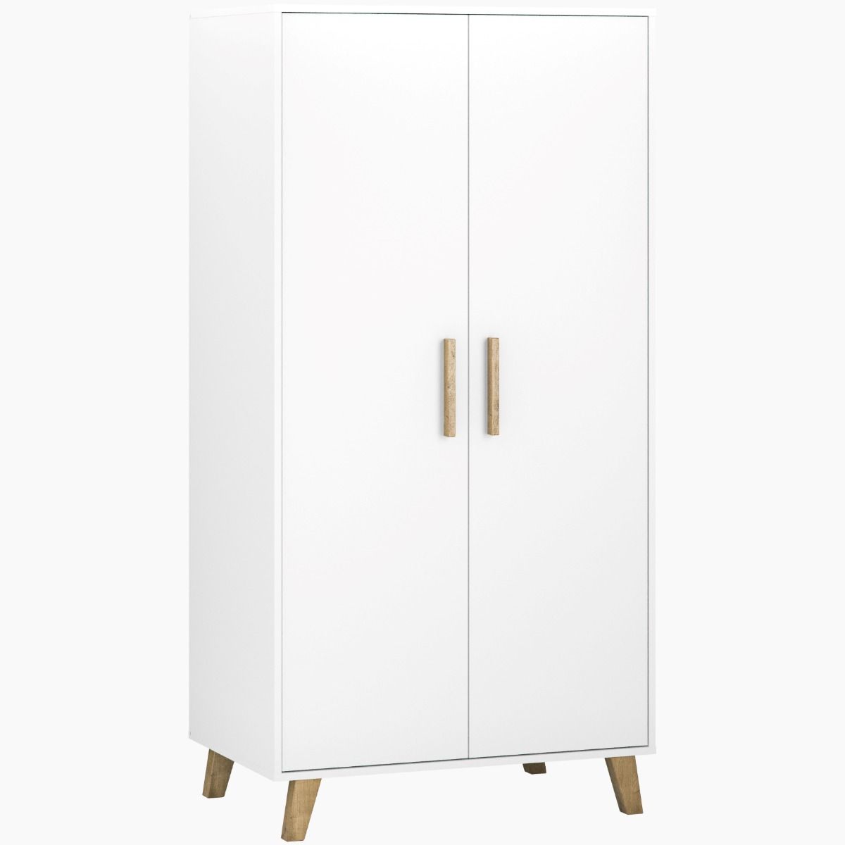 Little Acorns Siriana Wardrobe - White & Oak